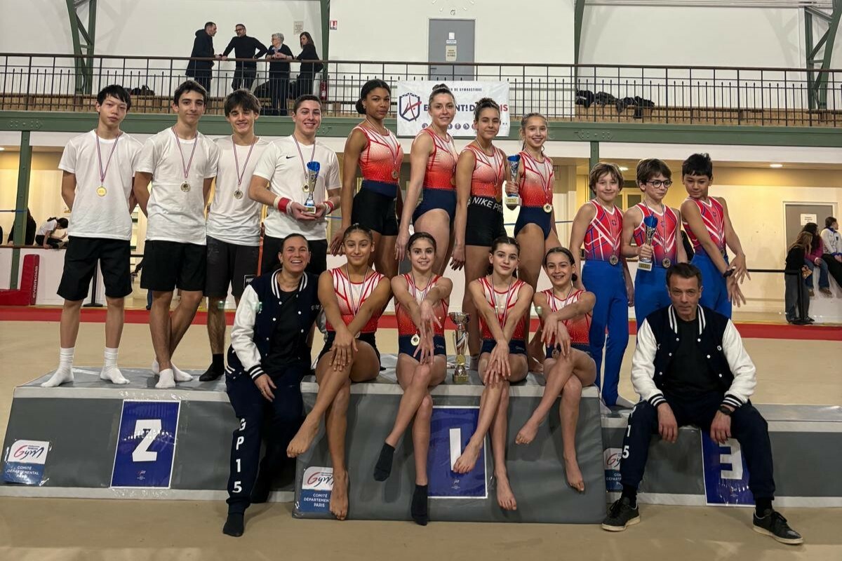 Résultats Championnat Départemental Equipes GAF Performance et GAM Performance / Fédérale A / Fédérale B - Paris 14e