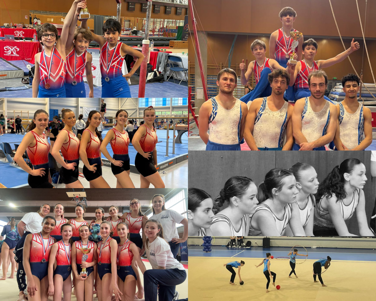 Résultats Championnat Régional Equipe GAF/GAM Fédérale A / GR TFB - Chelles, Puteaux et Serris