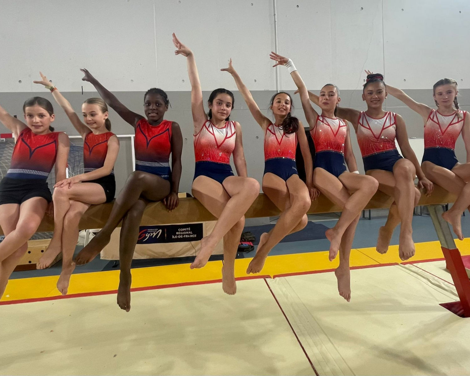 Résultats Finale Interdépartementale Equipe GAF Fédérale B et TID - Carrière sous Poissy