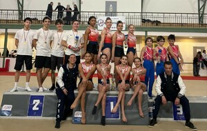 Résultats Championnat Départemental Equipes GAF Performance et GAM Performance / Fédérale A / Fédérale B - Paris 14e