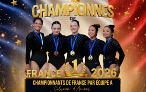 Résultats Championnat de France par Equipe A GAF Performance - Amiens (80)