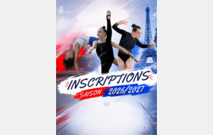 LANCEMENT DES INSCRIPTIONS 2026/2027
