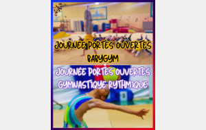 Journée Portes Ouvertes BABYGYM et GR 2026