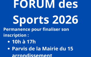 Forum des Sports 2026