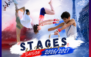 Vacances Scolaires de Printemps + STAGE GAM/GAF/GR