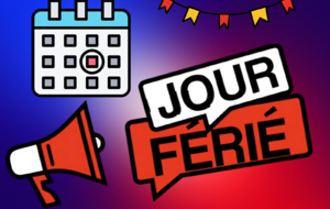 ⚠️ Jours Fériés (Annulation des cours) 🚫