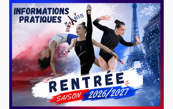 Début de Saison 2026/2027 - Informations