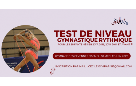 Test de niveau - GR 