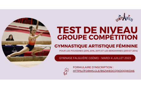 Test de niveau - GAF